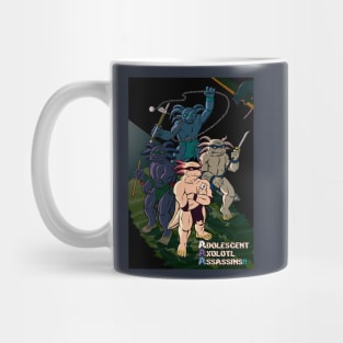 Adolescent Axolotl Assassins!! Mug